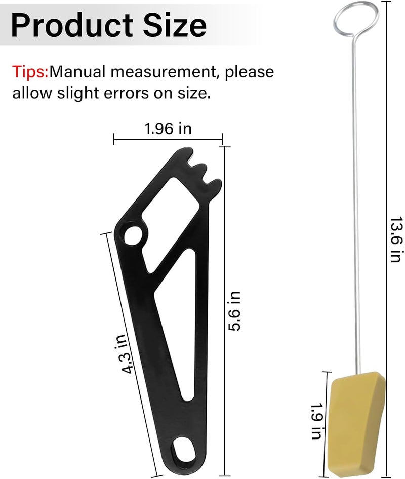 TESHITVLOG Replace Engine Cam Tool Set, Cam Phaser Locking Tool & Timing Chain Locking Wedge Tool Compatible with Ford 4.6L/5.4L/6.8L 3V Engines, Mercury 5.4L/4.6L 3V Engines, Navigator, Mustang - Image 2